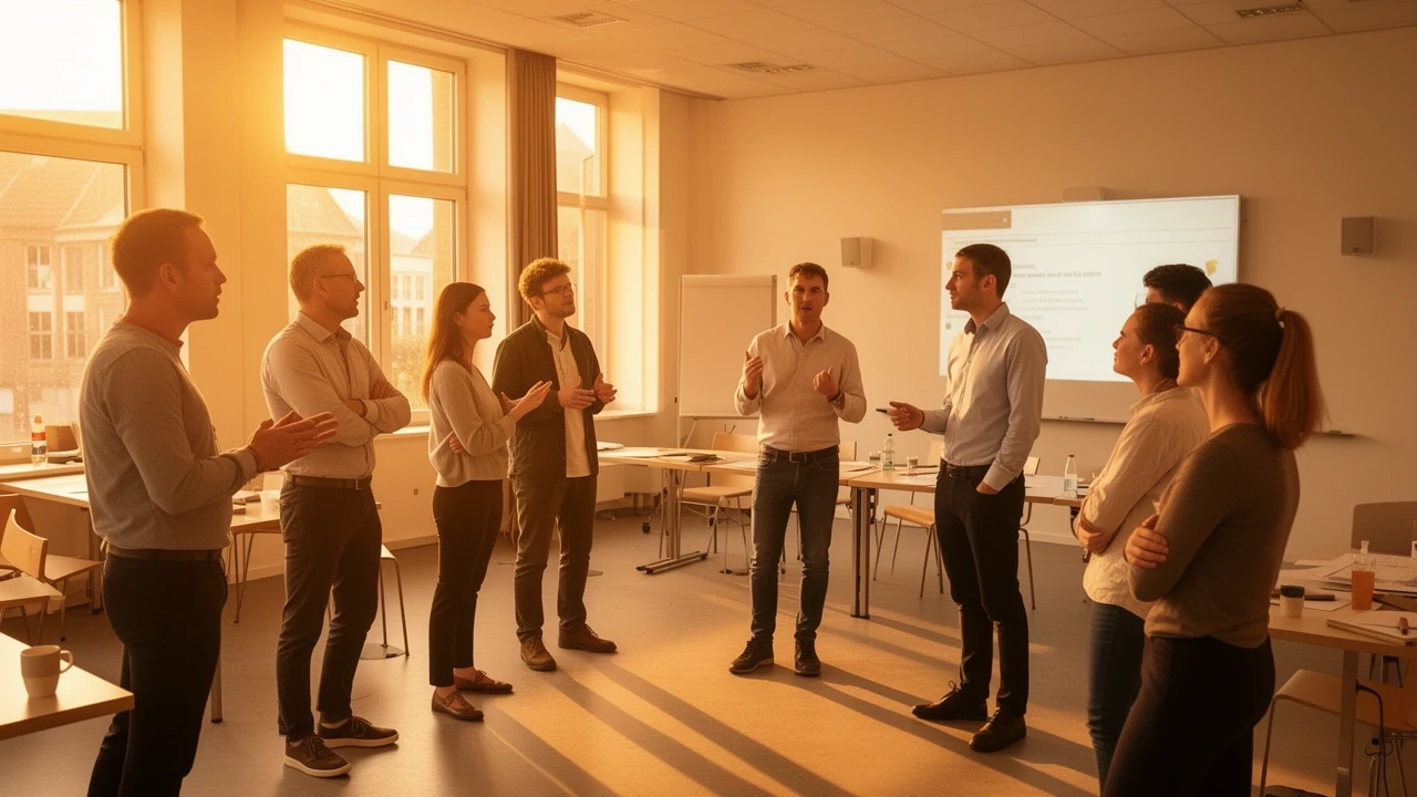 Rhetoriktraining in kleiner Gruppe in Bremen